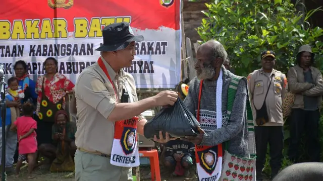 Satgas Binmas Noken Minta Warga Dogiyai Papua Manfaatkan Lahan Bercocok Tanam