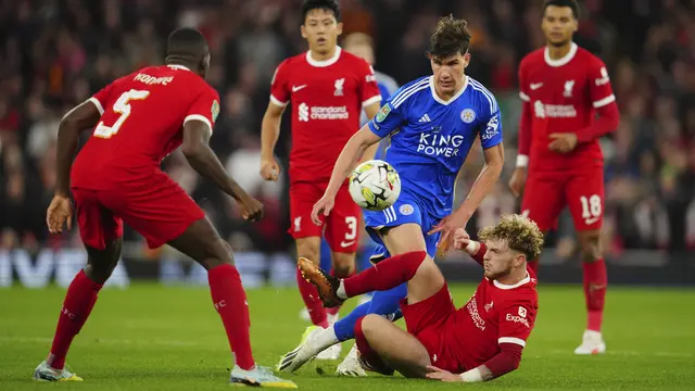 Hasil Carabao Cup Liverpool vs Leicester