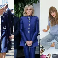Melihat alasan kenapa para pesohor dunia kerap pakai Royal Blue (@princesandprincessofwales @widi.wardhana @taylorswift)