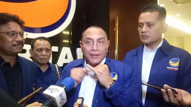 Partai Nasdem akhirnya memutuskan mendukung pasangan Letjen TNI (purn) Edy Rahmayadi