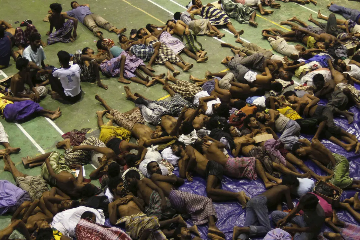 Ratusan Pengungsi Rohingya Terdampar di Aceh 
