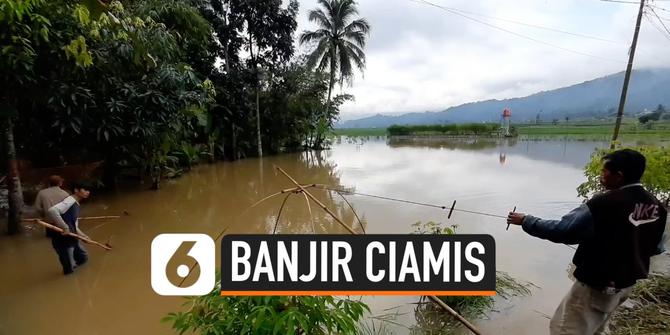 VIDEO: Tanggul Baru Selesai Diperbaiki Jebol, Ratusan Rumah Terendam Banjir