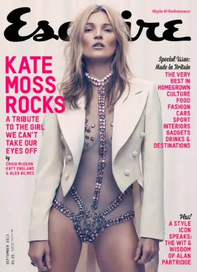 Kate Moss, Esquire