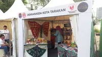 Booth UMKM Kota Tarakan pada Festival 6.