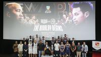Indonesian Basketball League (IBL) resmi mengawali musim kompetisi IBL GoPay 2026 melalui konferensi pers pembukaan musim IBL 2026 di kawasan Senayan, Jakarta, Selasa (6/1/2026). (Bola.com/M Iqbal Ichsan)