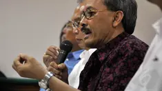 Heru Sulaksono menjadi saksi dalam persidangan kasus Dermaga Laut Sabang di Pengadilan Tipikor, Jakarta, Senin (3/11/2014). (Liputan6.com/Miftahul Hayat)