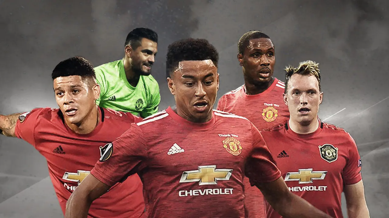 Sergio Romero, Phil Jones, Marcos Rojo, Jesse Lingard, Odion Ighalo