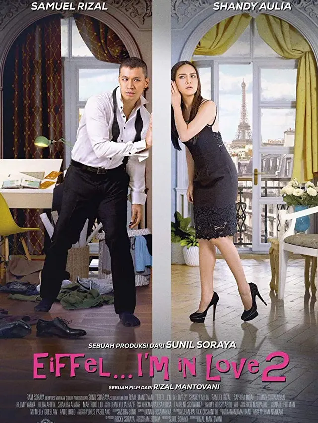 Poster film Eiffel I'm In Love 2. (Foto: Dok. IMDb/ Soraya Intercine Film)