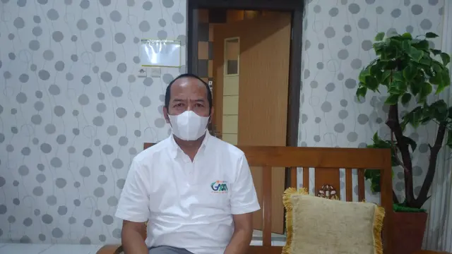 Ketua Korwil Persatuan Perawat Nasional Indonesia (PPNI) Eks Karesidenan Pati, Edi Widayat. (Liputan6.com/Ahmad Adirin)
