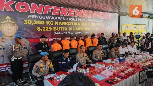 Polisi gagalkan Peredaran sabu di Makassar (Liputan6.com/Fauzan)