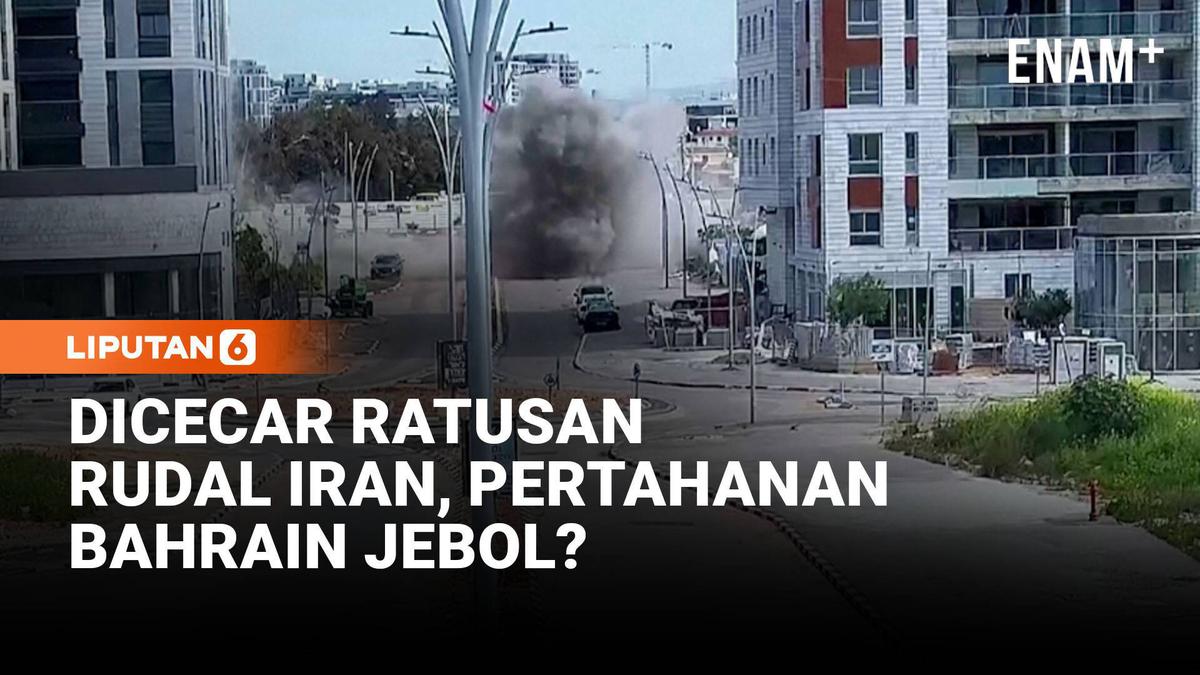 Rekaman CCTV Dramatis, Detik-Detik Rudal Hantam Israel