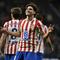 Kemenangan itu turut mengantarkan Atletico menempati peringkat 9 dengan mengoleksi 9 poin. (AFP/Javier Soriano)