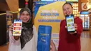 <p>(Ki-Ka) General Marketing Timezone Indonesia Kikie Randini dan Head of People and Culture Timezone Indonesia Rika Jatnikaningsih menunjukan Timezone Fun App dalam acara peluncuran di Jakarta (26/04/2022). Timezone Fun App merupakan One-Stop Fun Application pertama di Indonesia, yang dapat membuat pengunjung memiliki pengalaman super fun melalui beragam fitur dan reward lewat satu sentuhan. (Liputan6.com/Fery Pradolo)</p>