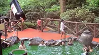 Unik, di Jepang ada kolam berbagai rasa