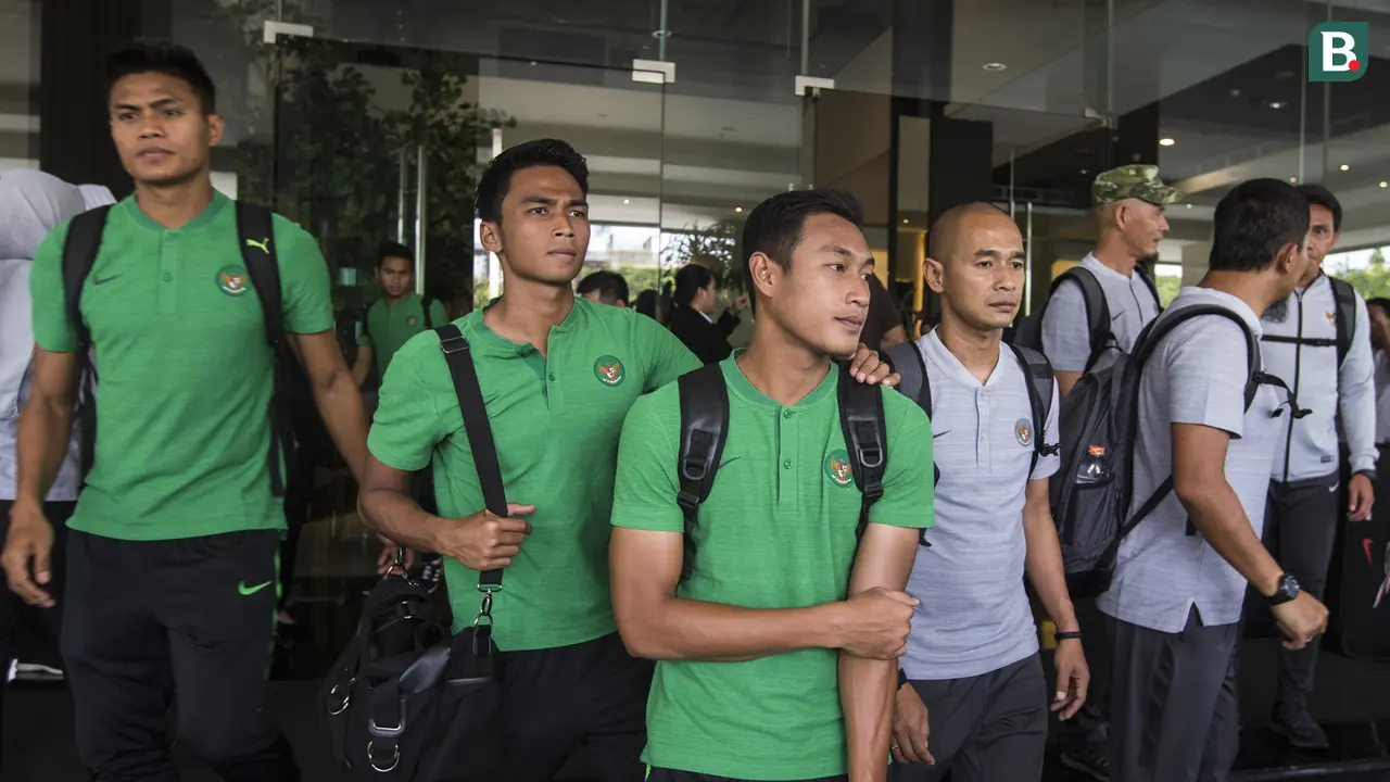 Latihan Timnas Indonesia