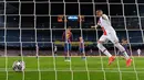 Wonderkid Paris Saint-Germain, Kylian Mbappe, berada di urutan ke-4 dengan kecepatan larinya mencapai kecepatan tertinggi 33,1 km / jam di Liga Champions UEFA musim ini. (Foto: AFP/LLuis Gene)