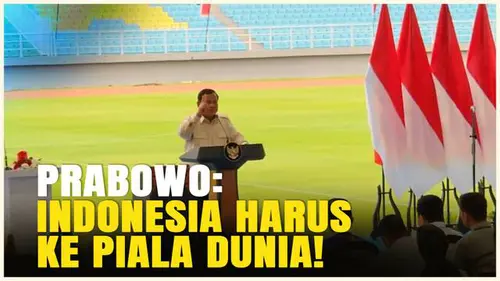VIDEO: Presiden Prabowo Resmikan 17 Stadion Indonesia Berstandar FIFA