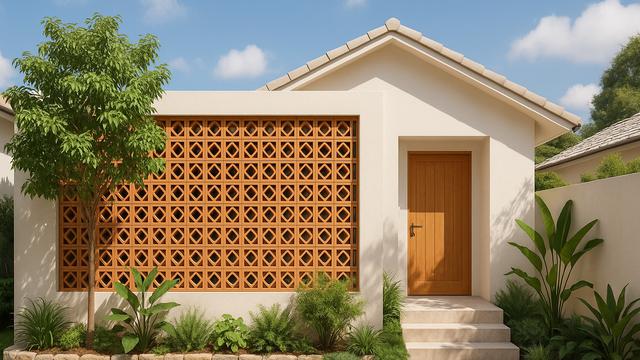 8 Desain Rumah dengan Dinding Roster Minimalis, Pilihan Tepat untuk ...