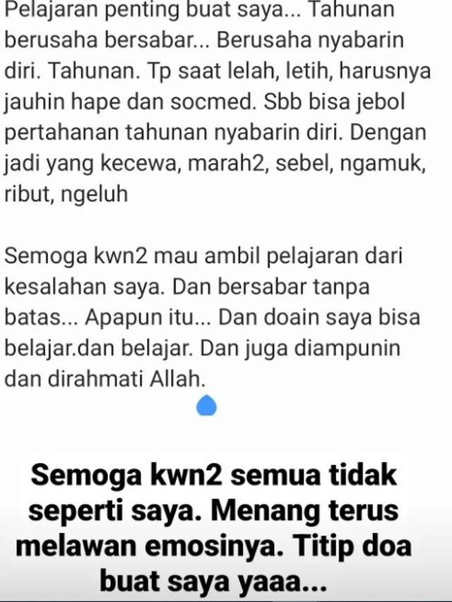 Unggahan Ustaz Yusuf Mansur di Instagram setelah ramai video marah-marahnya viral (https://www.instagram.com/p/CcENgaihYdu/)