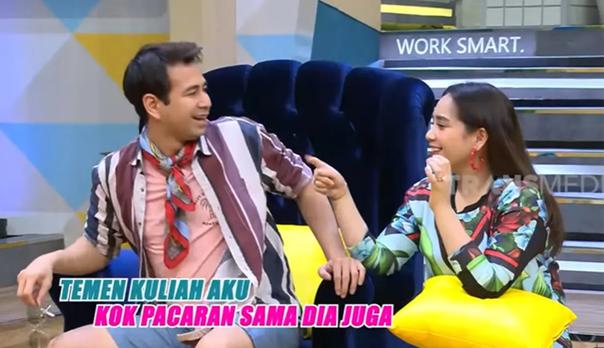 Raffi Ahmad dan Nagita Slaviva (Youtube/TRANS7 OFFICIAL)