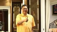 Menteri Koordinator Bidang Perekonomian dan Ketua Umum Partai Golkar, Airlangga Hartarto. (Angga Yuniar/Liputan6.com)