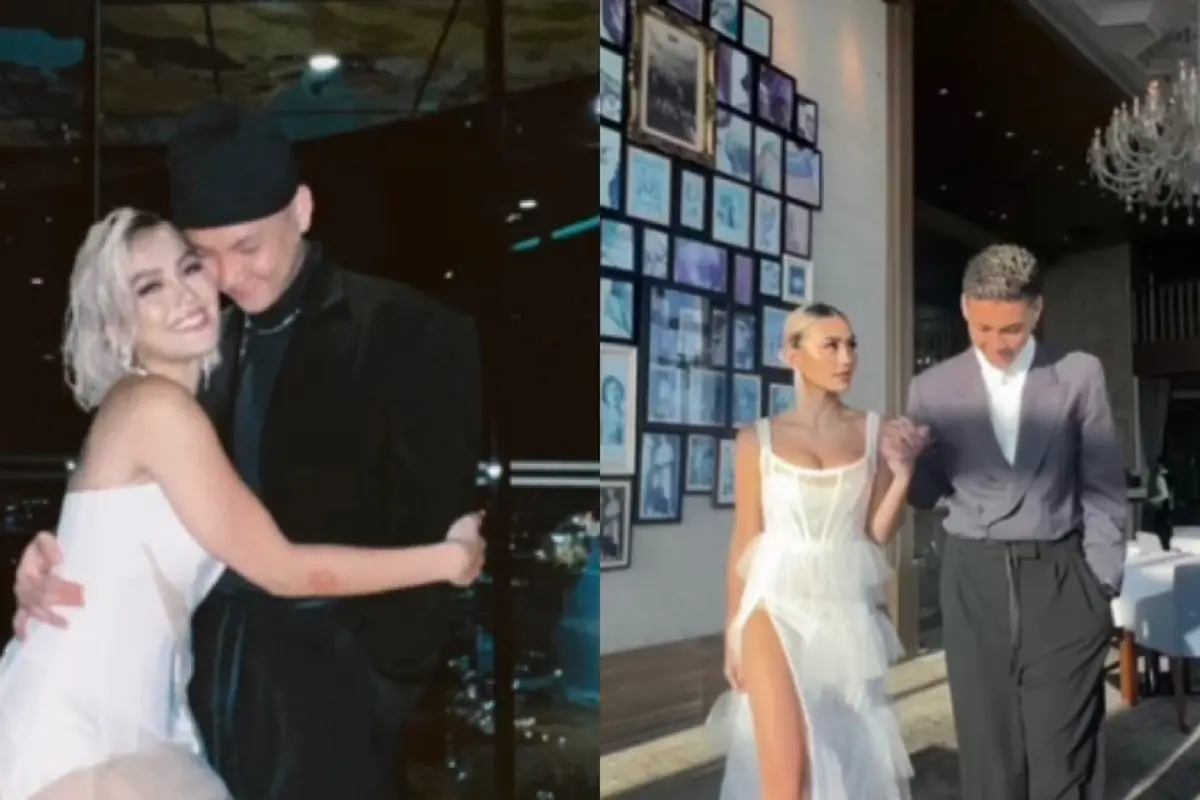 Penampilan Elegan Agnez Mo Dibalut Gaun Putih bak Pengantin