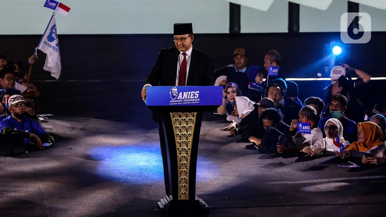 Pidato Anies Baswedan di Depan Pendukung dan Partai Politik Koalisi Perubahan