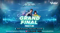 GoPay Arena Championship Grand Final Free Fire. (Sumber: Vidio)