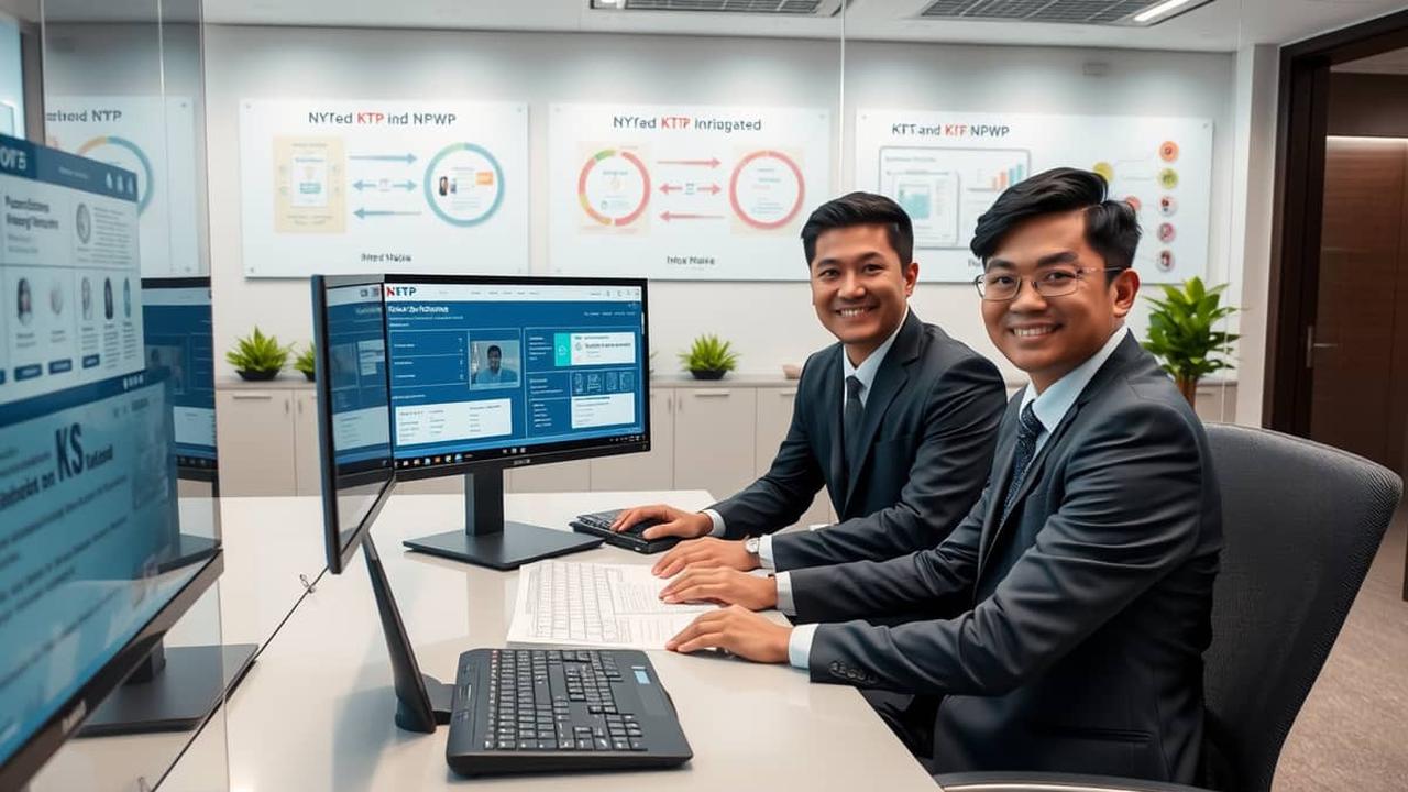 cara pemadanan nik dan npwp