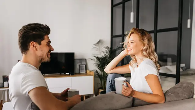 Couple Talking