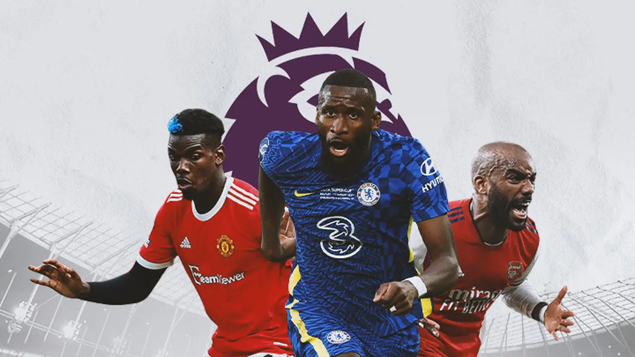 Premier League - Paul Pogba, Antonio Rudiger, Alexandre Lacazette