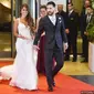 Pernikahan Lionel Messi dan Antonella Rocuzzo (AFP/Bintang.com)