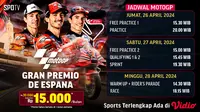 Jadwal Live MotoGP 2024 Spanyol di Vidio. (Sumber: dok. vidio.com)