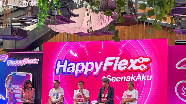 Peluncuran Paket Internet HappyFlex untuk pelanggan kartu Tri