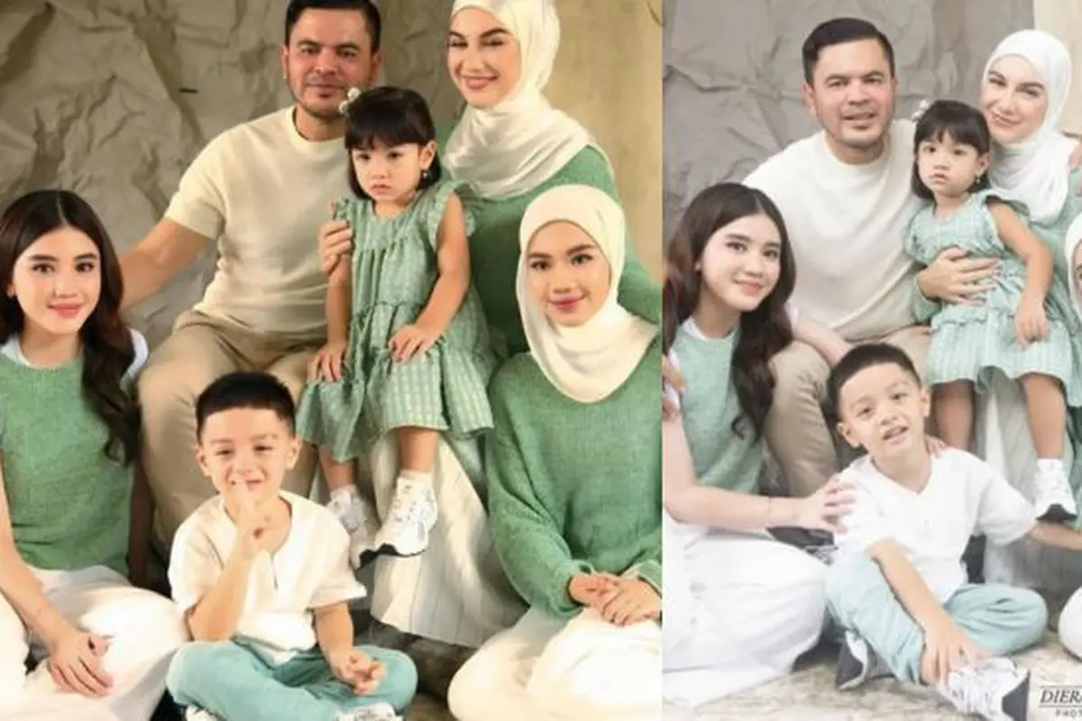 Potret Keluarga Irish Bella (credit: https://www.instagram.com/_irishbella_/ dan https://www.instagram.com/dierabachir/)