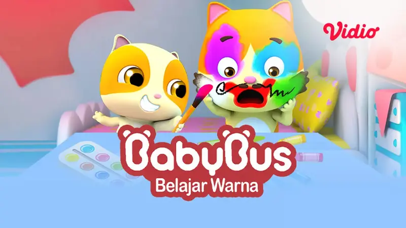 Nonton Baby Bus Seri Belajar Warna