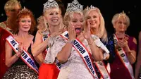 Carolyn Slade Harden memenangkan ajang kecantikan untuk lansia Amerika Serikat tahun 2017 (AFP)
