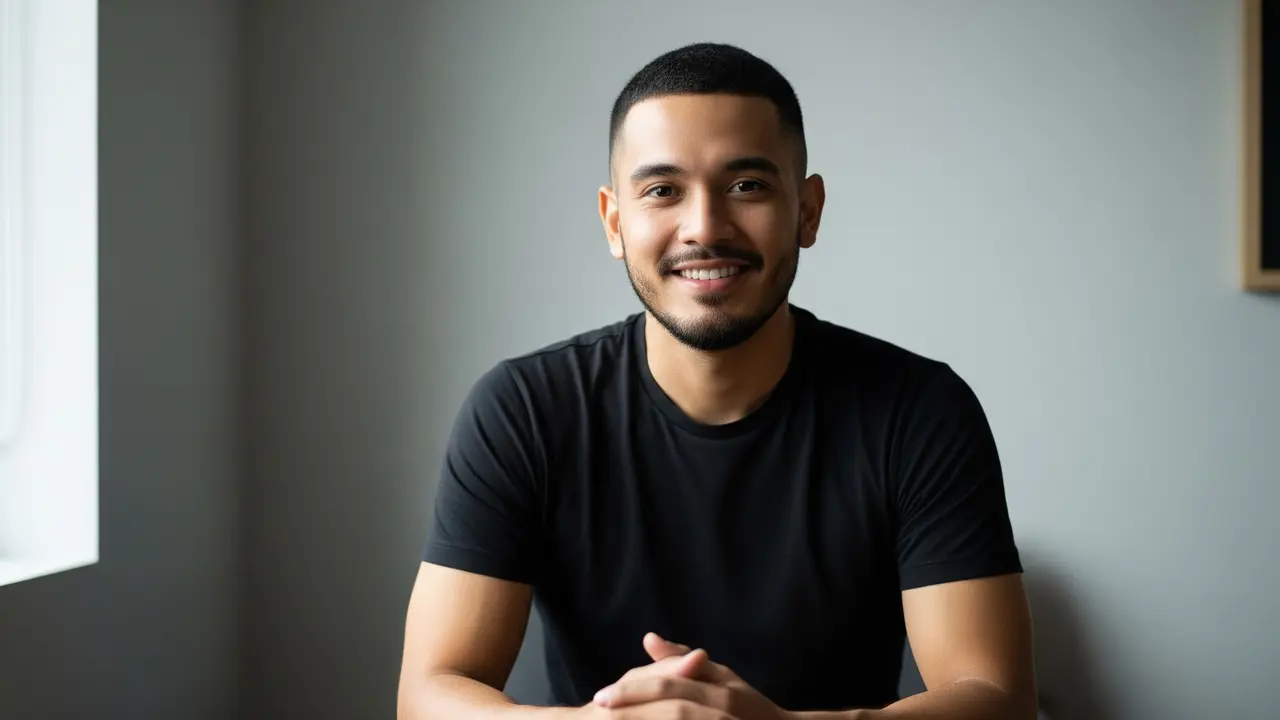 Model Rambut Pria Agar Terlihat Muda dan Segar /Ilustrasi gambar AI