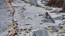 Badai Milton juga memutus aliran listrik ke hampir 2 juta pelanggan di sepanjang pantai barat. (Joe Raedle/Getty Images North America/Getty Images via AFP)
