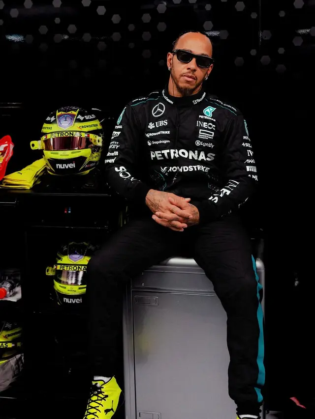 Dirumorkan Berkencan, Sofia Vergara dan Lewis Hamilton Dikonfirmasi Hanya Berteman (instagram/Sofiavergara/LewisHamilton).