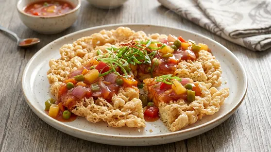Resep Telur Dadar Crispy Saus Asam Manis, Renyah di Luar Gurih di Dalam
