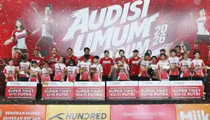 Audisi Umum PB Djarum 2026 - Pekanbaru: 15 Atlet Muda Raih Super Tiket, Sumatra Cetak Asa Baru Masa Depan Bulutangkis Indonesia