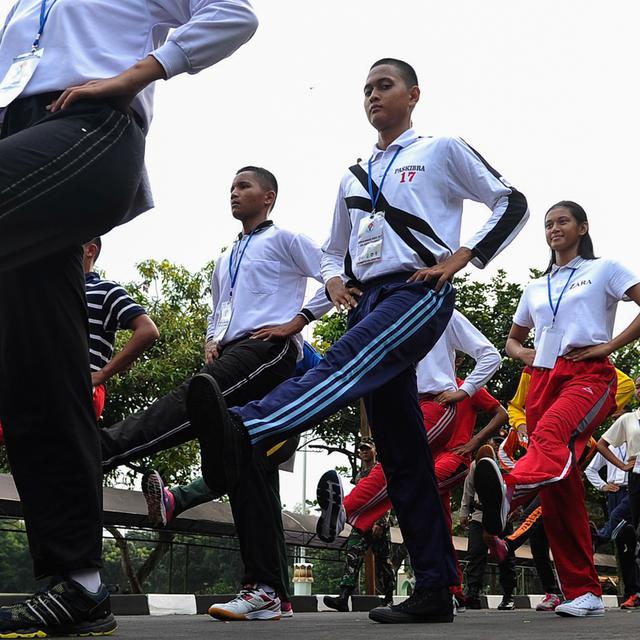 Ini Cara Pembina Hilangkan Rasa Rindu Calon Paskibraka 2017 News Liputan6 Com