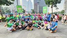 Sebanyak 4.500 lebih pelari ikut meramaikan ajang BAF Lions Run 2024 di BSD City, Tangerang Selatan, Banten. (Foto: Istimewa)