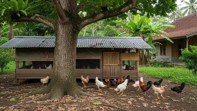 Pohon Ek, Tanaman yang Sebaiknya Tidak Ditanam Dekat Kandang Ayam/Gemini AI