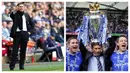 Jose Mourinho direkrut Chelsea setelah membawa FC Porto juara Liga Champions 2003/2024. Mourinho mendatangkan pemain-pemain top seperti Petr Cech, Ricardo Carvalho, John Terry, hingga Claude Makelele untuk mengisi skuad The Blues. Hasilnya, pelatih berjuluk The Special One berhasil membawa Chelsea menjuarai Liga Inggris dengan raihan 95 poin yang merupakan rekor pada saat itu, dengan hanya kebobolan 15 gol dan mencatat 25 clean sheet sepanjang musim. (Foto kolase: AFP)