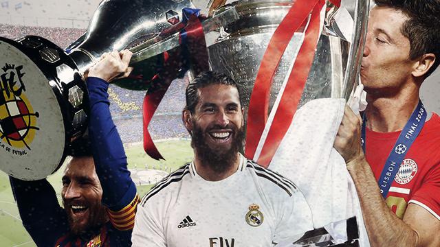 Barcelona, Real Madrid dan Bayern Munchen