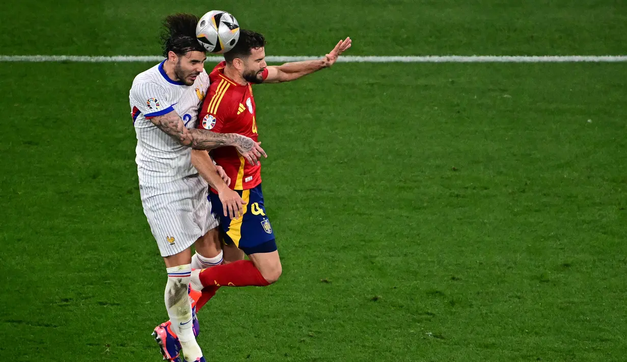 Berkat hasil ini, Spanyol pun berhak tampil di partai final untuk menghadapi pemenang laga Belanda vs Inggris. (Tobias SCHWARZ / AFP)
