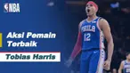 Berita video aksi-aksi keren Tobias Harris saat Philadelphia 76ers kalahkan Charlote Hornets di NBA, Minggu (3/1/21)