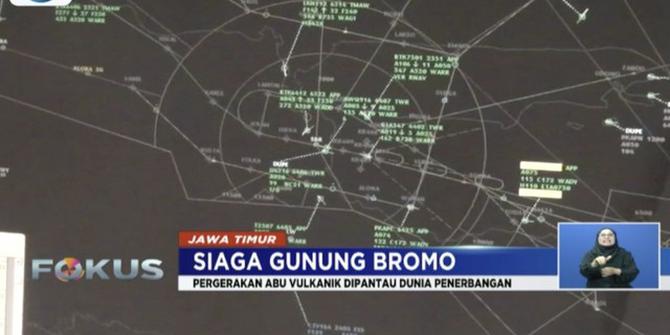 Antisipasi Abu Vulkanik Gunung Bromo,  Airnav Surabaya Rancang Peralihan Rute